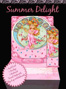Summer Delight Easel Card Kit and Envelope