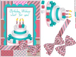 Cake Birthday Card Front