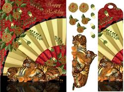 Tiger Oriental Theme Birthday