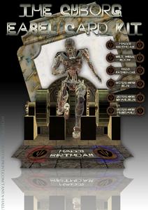 The Cyborg Easel Card Kit with Envelope