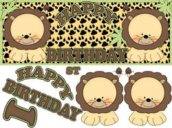 First Birthday or Other, Quick Jungle Card