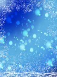 Winter Crystals Holiday Backgrounds