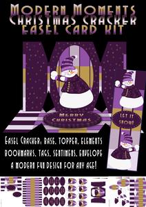 Christmas Cracker Easel Card Kit