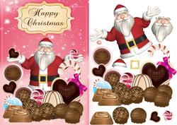 Santa Sweet Shop Quick Card Front