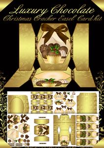 Luxury Chocolate Cracker Easel Card Kit