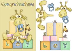 New Baby Boy Giraffe Quick Step by Step