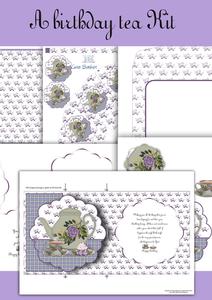 Scalloped Over the Edge No Hole Floral Fold Back Kit
