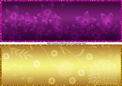 Two Large Dl Stylish Backgrounds Bit of Bling