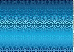 Metallic Effect Blue Snowflake Background