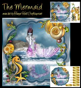 Mermaid Fantasy Birthday Mini Kit