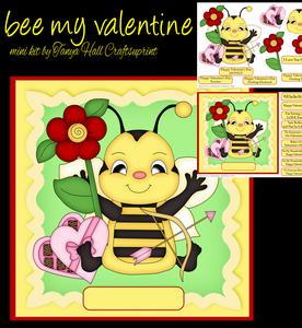 Bee My Valentine, Cute Bee Mini Kit
