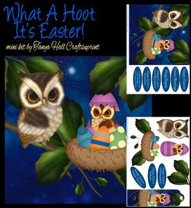 What a Hoot Easter Owl Mini Kit