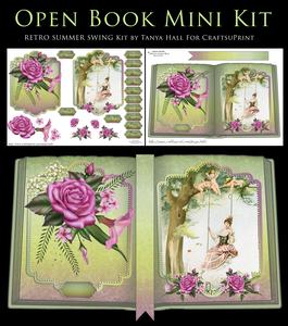 Vintage Summer Rose and Swing Mini Kit