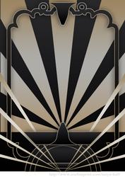 Art Deco Type Background