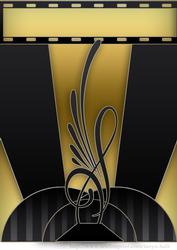 Art Deco Type Background