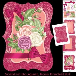 Floral Scented Bouquet Bracket Card Kit