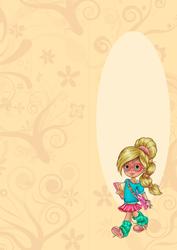 Insert to Match Cutie Birthday Large Dl Card
