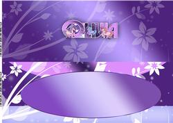 Olivia Large Dl Birthday Card Insert