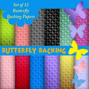 12 Butterfly Delight Backgrounds