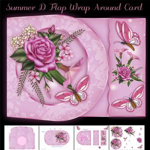 Summer Wrap Around D Card Kit