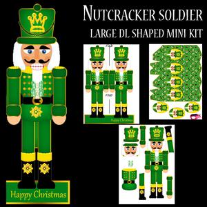 Nutcracker Soldier Shaped Large Dl Mini Kit