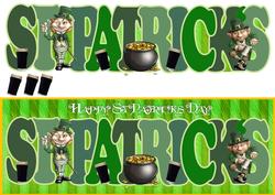 St.patrick's Day Leprechaun Large Dl Card