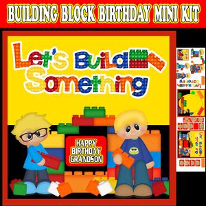 Building Brick Birthday Mini Kit