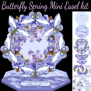 Butterfly Spring, Mini Easel Kit
