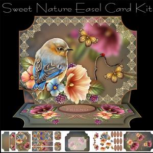 Sweet Nature Easel Card Kit