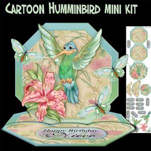 Hummingbird Mini Easel Card Kit
