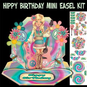 Hippy Birthday Trendy Mini Easel Kit