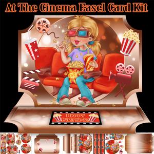 At the Cinema Birthday Easel Card Kit