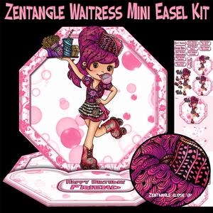 Zentangle Waitress Mini Easel Kit