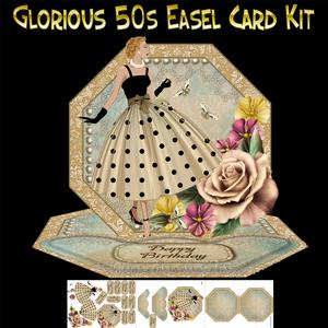 Glorious 50's Mini Easel Kit