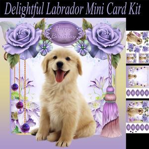Labrador Puppy Mini Card Kit