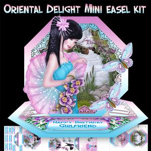 Oriental Delight Mini Easel Card Kit