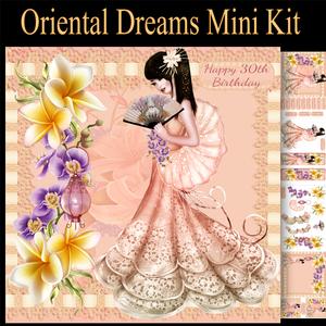 Oriental Dreams Mini Card Kit