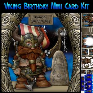 Fun Viking Mini Card Kit