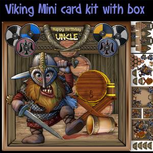 Viking, Birthday / Father's Day Mini Card Kit