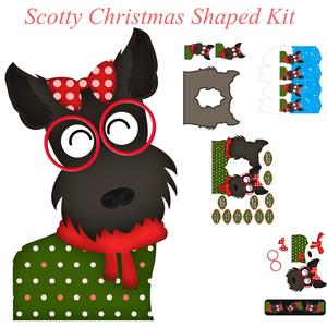 Scottish Terrier Dog Christmas Mini Kit