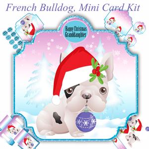 French Bulldog Shaped Christmas Mini Kit