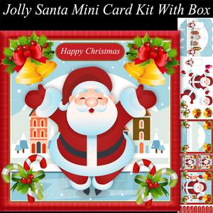 Santa Clause Mini Card Kit with Box