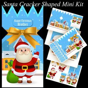 Santa Cracker Shaped Mini Kit
