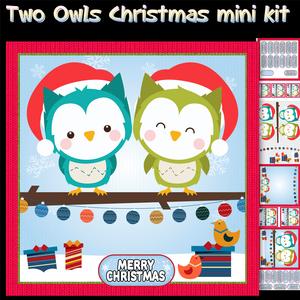 Winter Owls Mini Card Kit