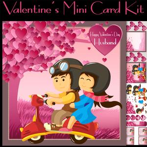 Vesper Love, Valentine's Greeting Card Kit