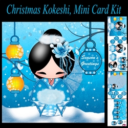 Kokeshi Winter Fun Mini Kit
