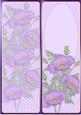 Purple Poppy Insert Large Dl Card