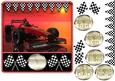 Formula One Racing Car Card Kit