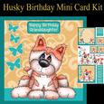 Husky Dog Birthday Mini Kit
