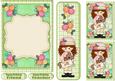 Little Rag Doll Cutie Pie Birthday Insert